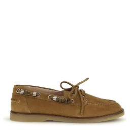 Brown Calf Leather Bos Taurus Slip-On Loafers