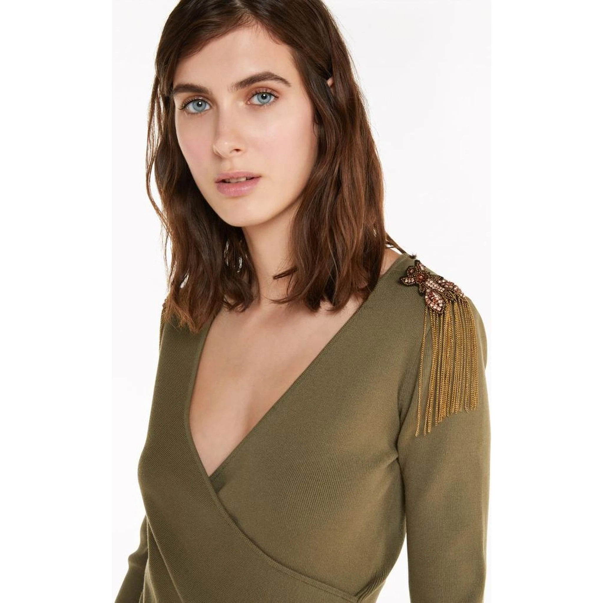 Green Viscose Sweatshirt