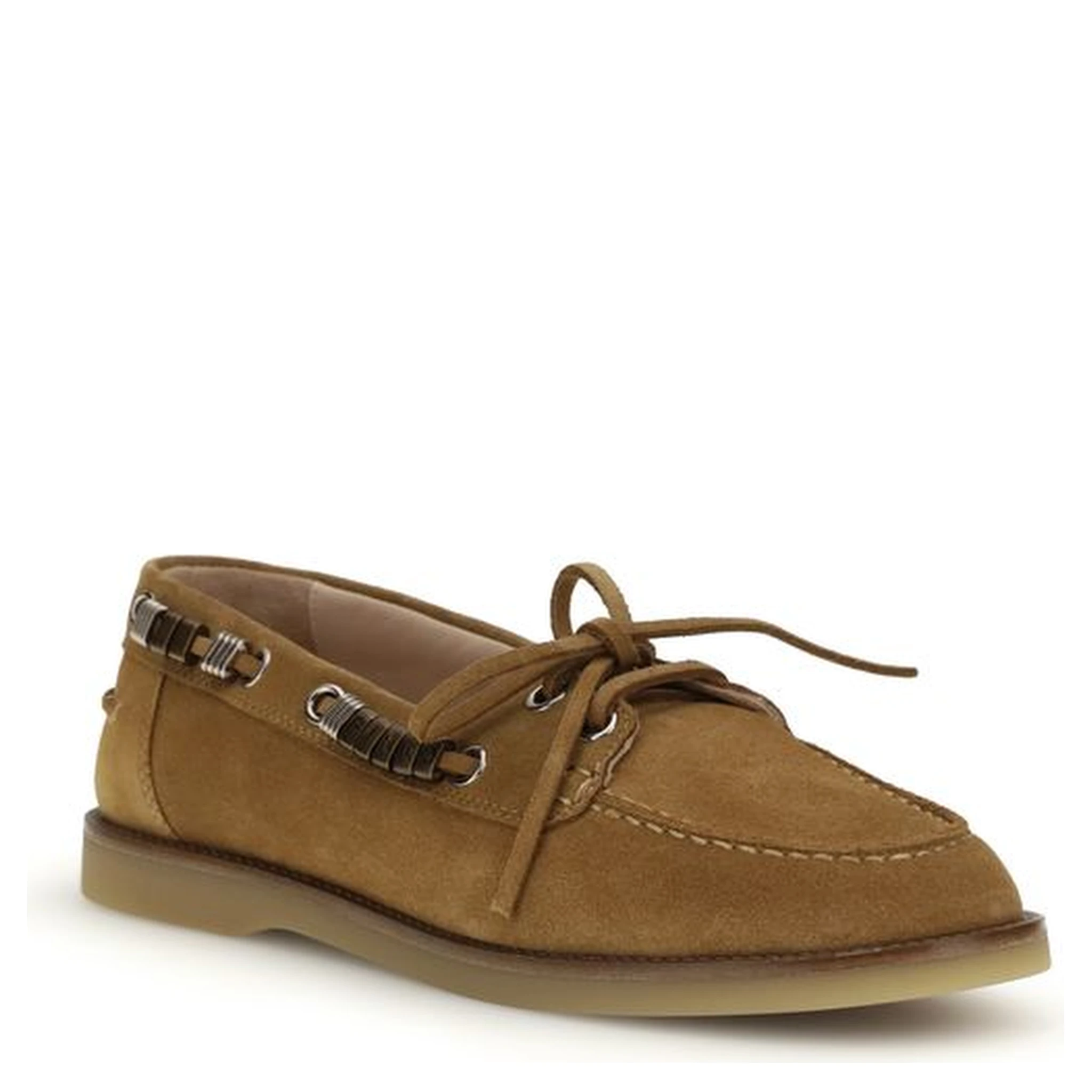 Brown Calf Leather Bos Taurus Slip-On Loafers