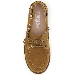 Brown Calf Leather Bos Taurus Slip-On Loafers
