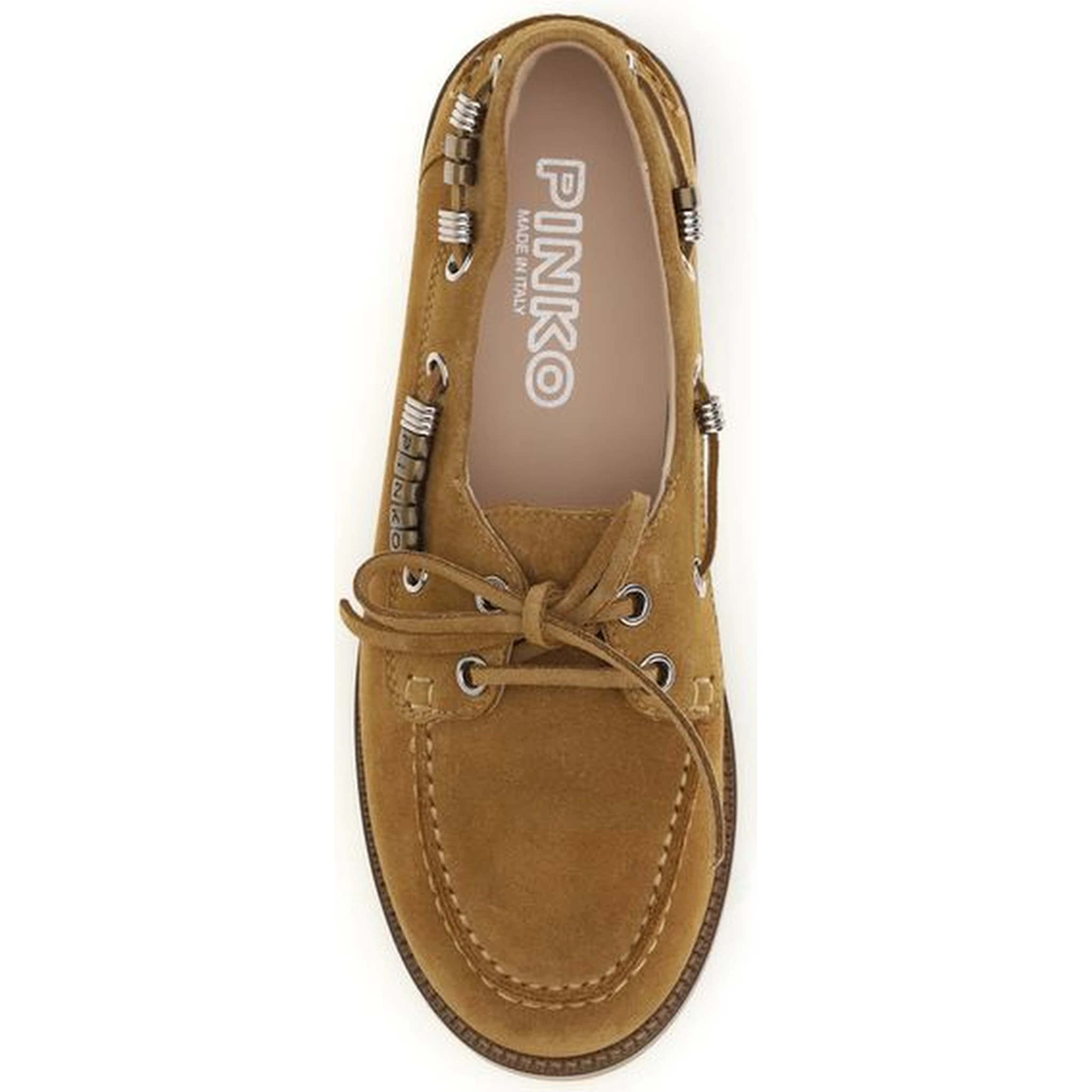 Brown Calf Leather Bos Taurus Slip-On Loafers