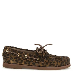 Multicolor Calf Leather Bos Taurus Slip-On Loafers