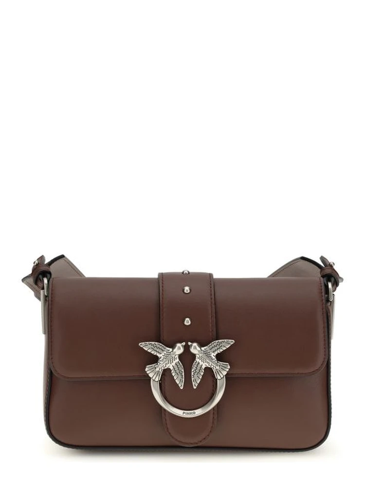 Brown Calf Leather Bos Taurus Shoulder Bag