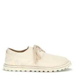 White Cotton Oxfords And Derbies