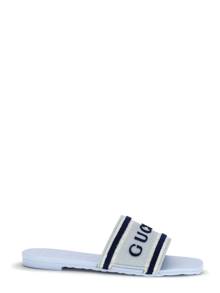 Multicolor Cotton Sandals