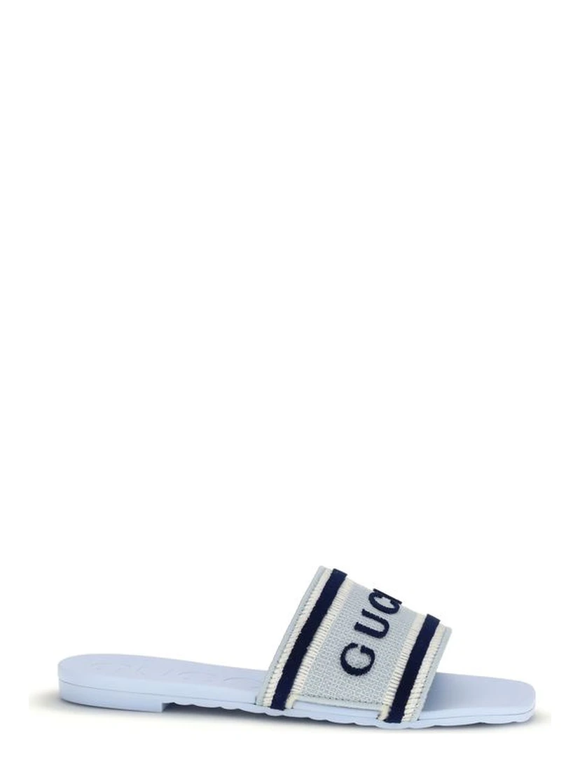 Multicolor Cotton Sandals