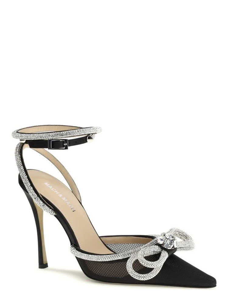 Black Silk High Heel Pumps alternative