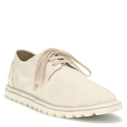 White Cotton Oxfords And Derbies
