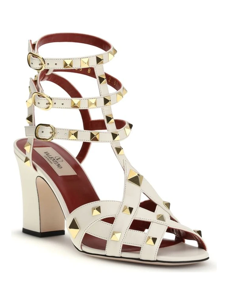 Brown Goatskin Stiletto Heel Sandals alternative