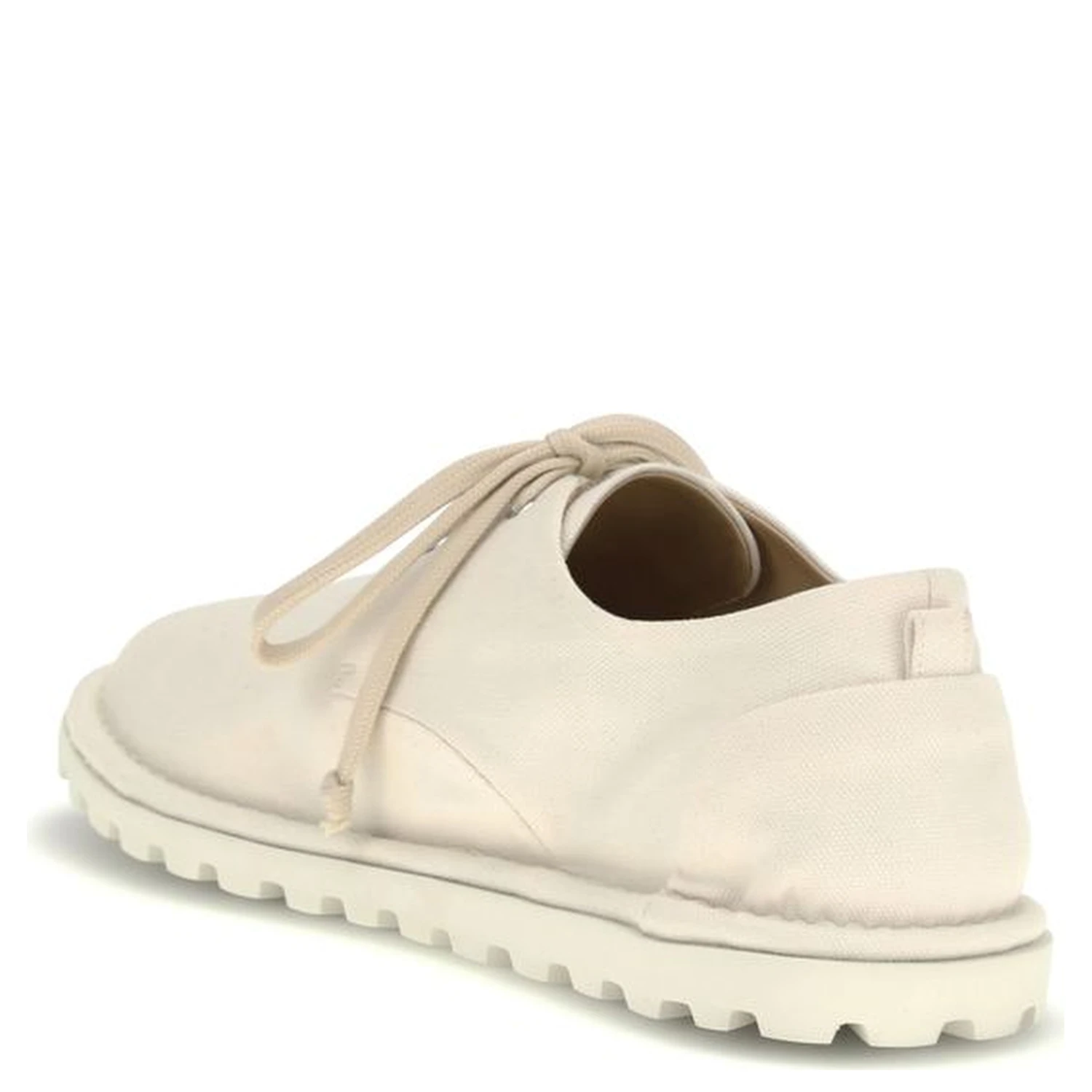 White Cotton Oxfords And Derbies