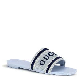 Multicolor Cotton Sandals