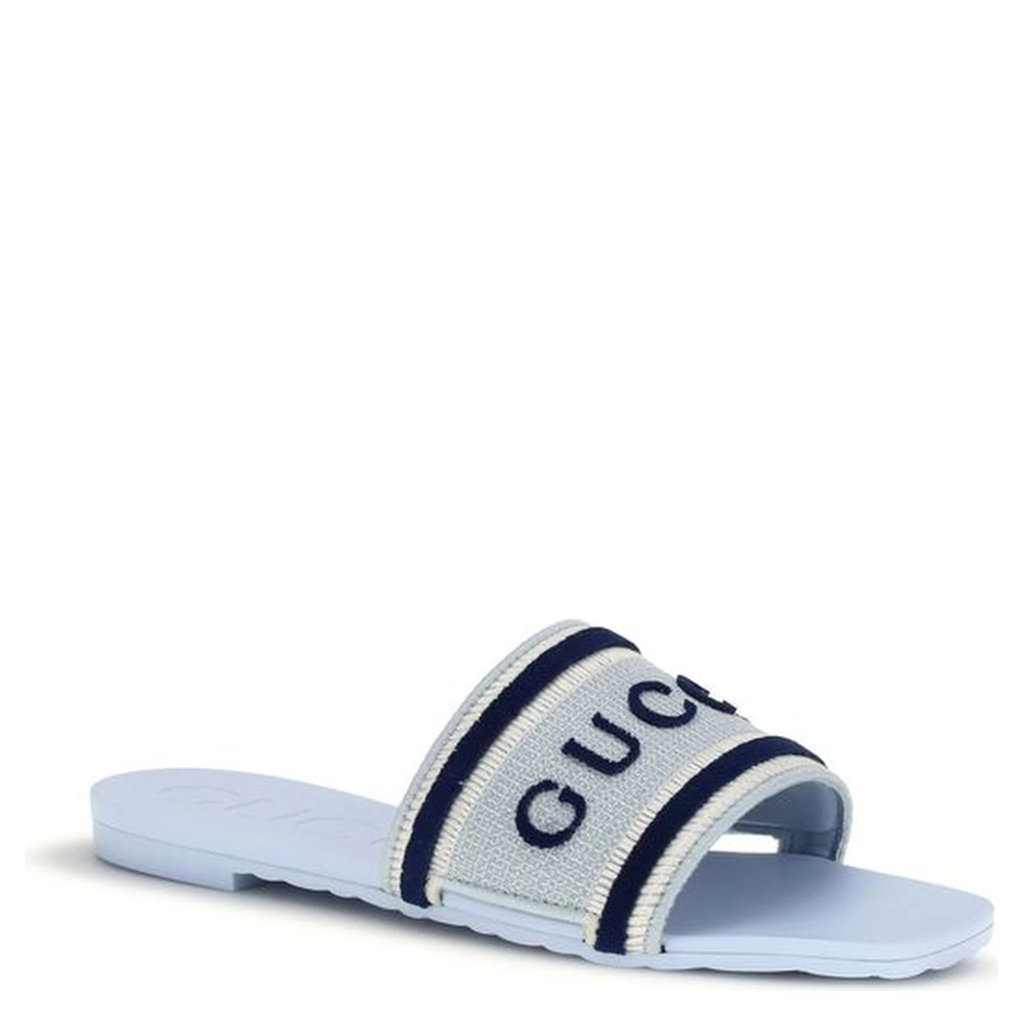 Multicolor Cotton Sandals