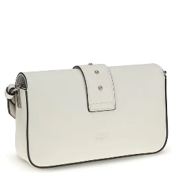 White Calf Leather Bos Taurus Shoulder Bag
