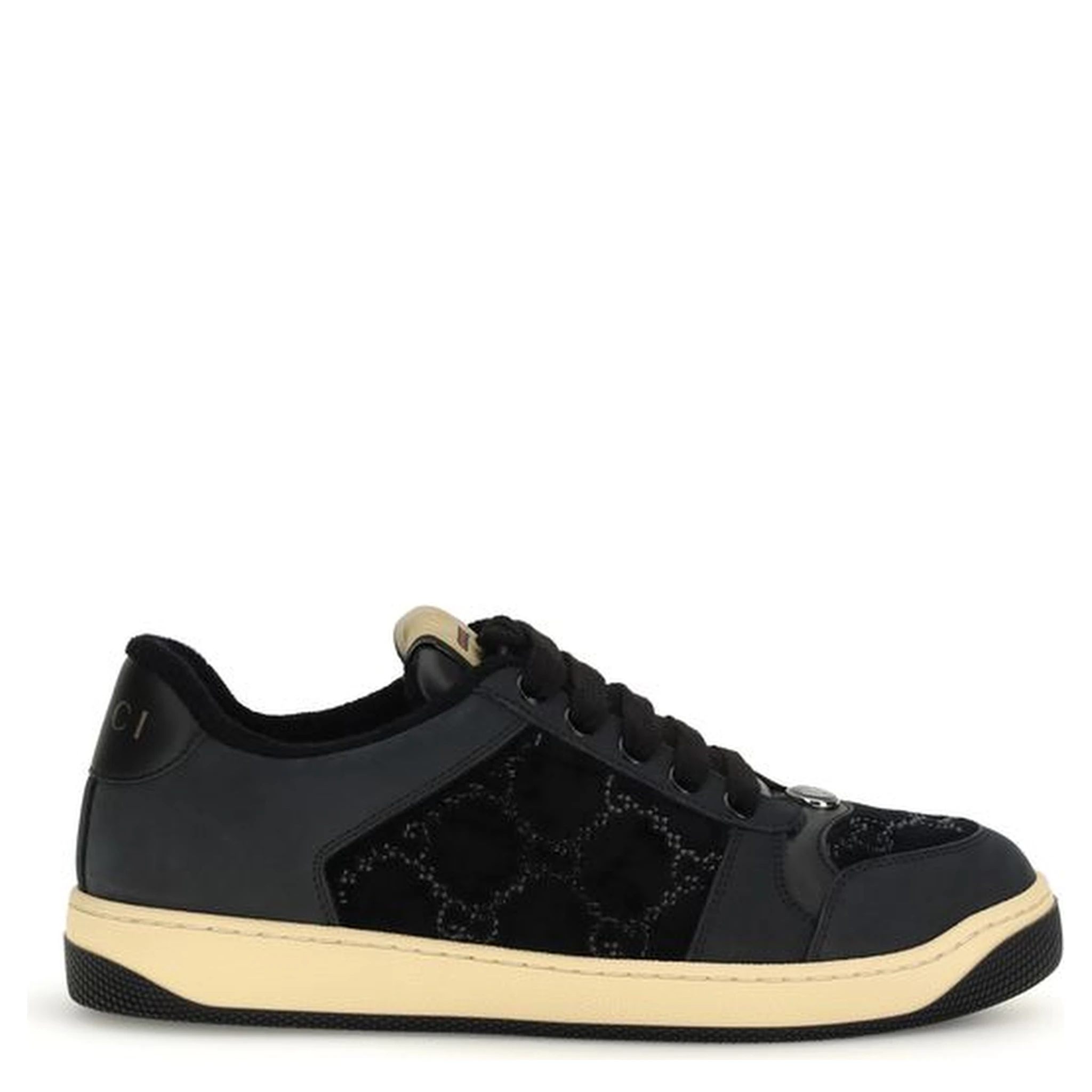 Blue Calf Leather Bos Taurus Athletic Sneakers