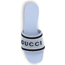 Multicolor Cotton Sandals