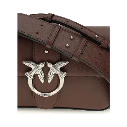 Brown Calf Leather Bos Taurus Shoulder Bag