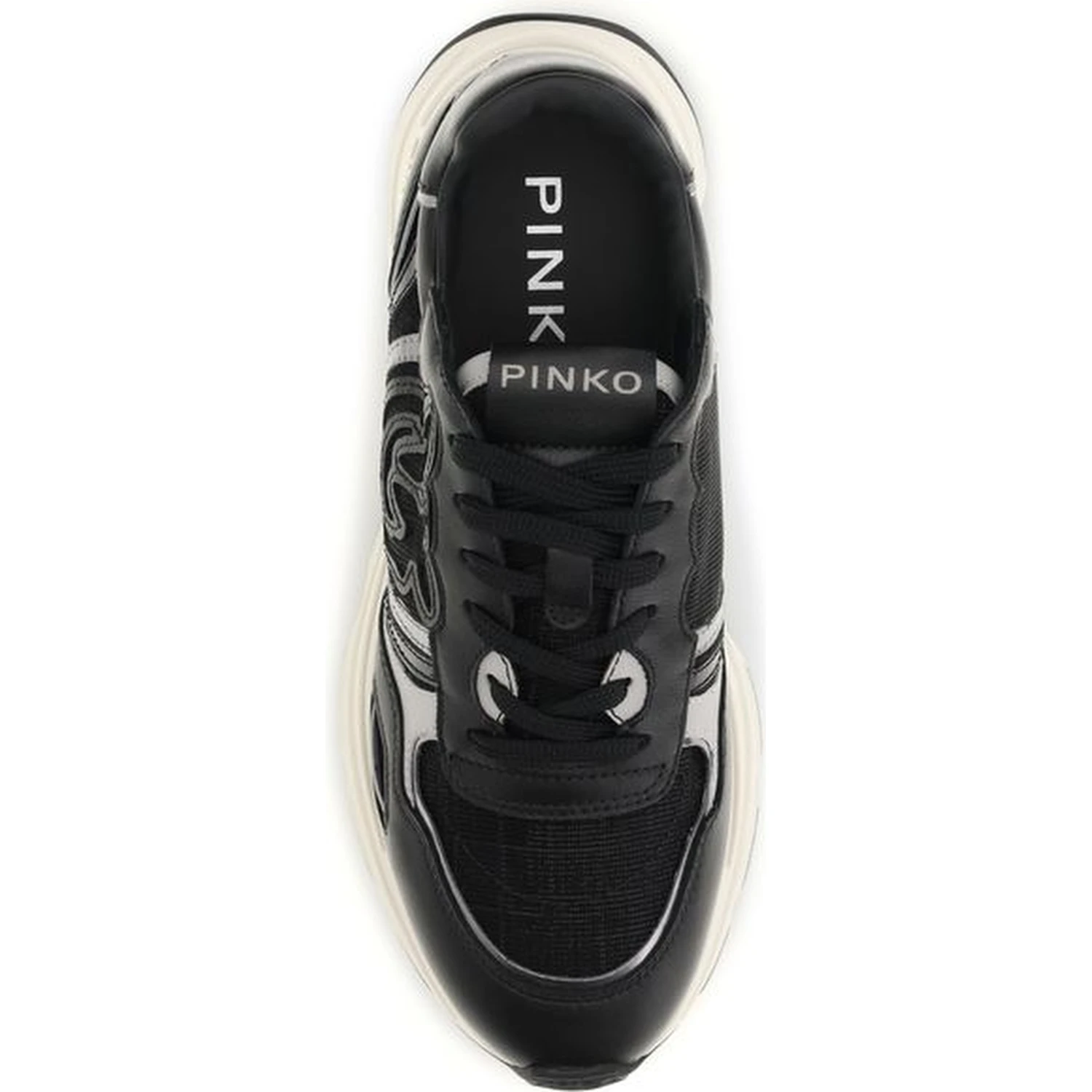 Black Calf Leather Bos Taurus Athletic Sneakers