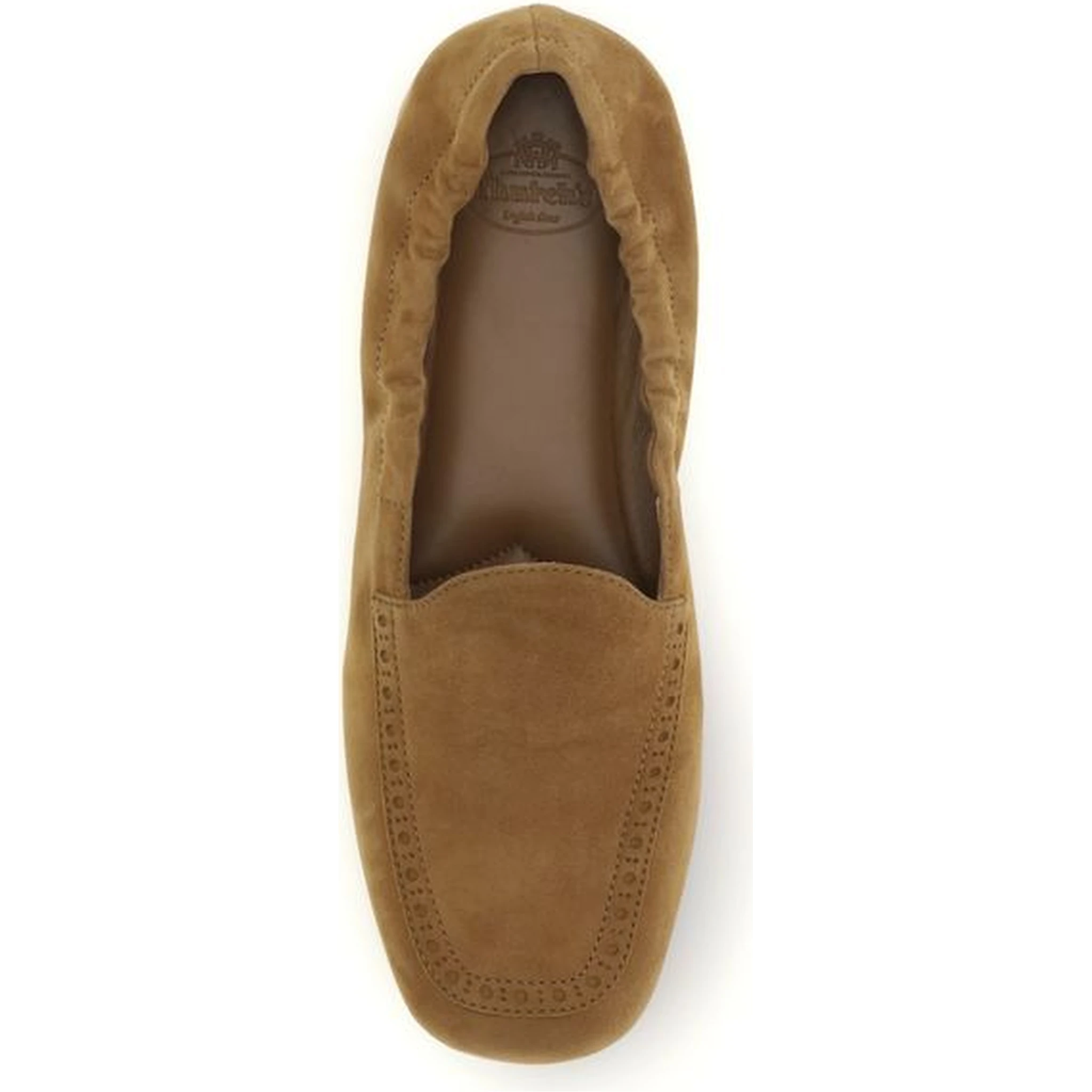 Brown Calf Leather Bos Taurus Slip-On Loafers