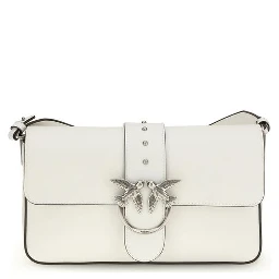 White Leather Shoulder Bag