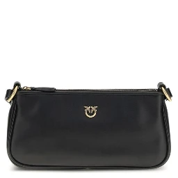 Black Calf Leather Bos Taurus Shoulder Bag