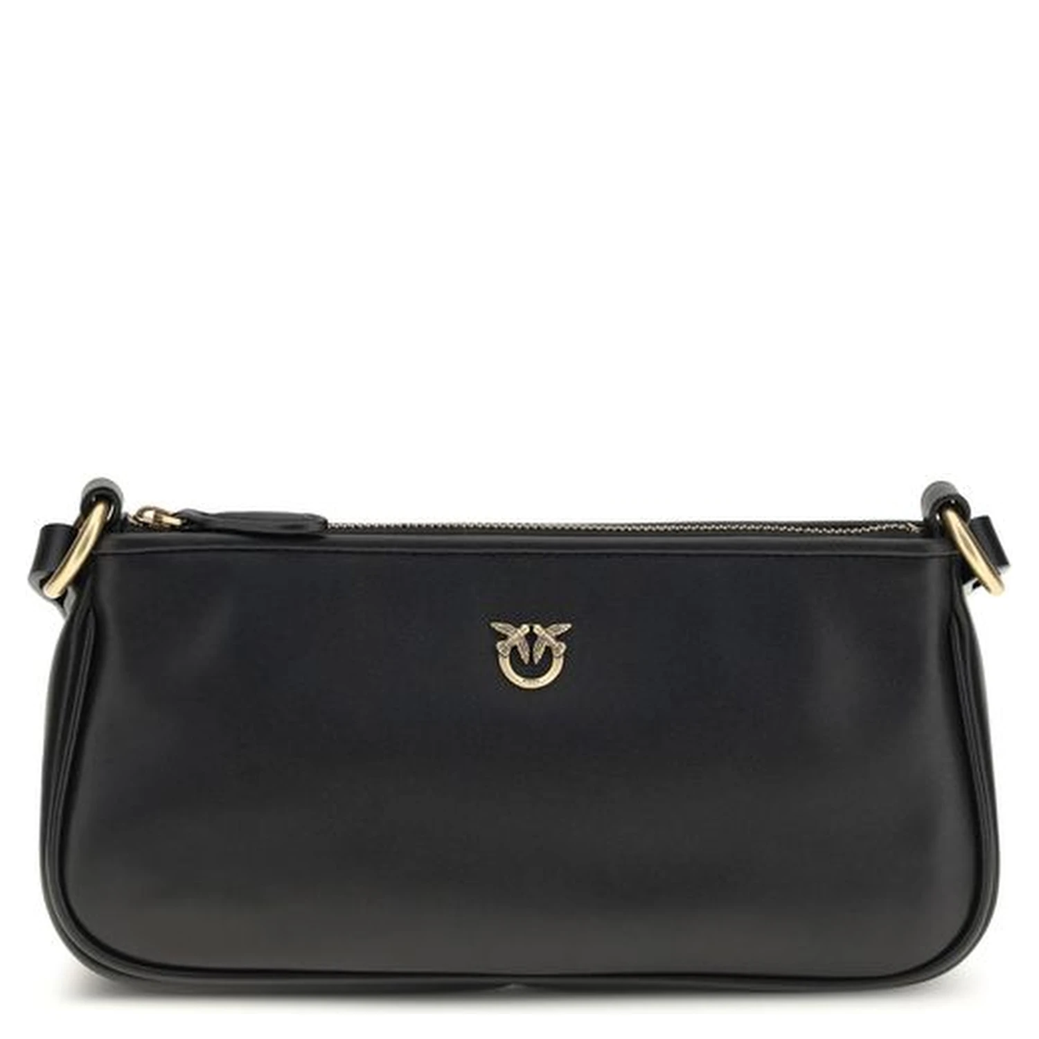 Black Calf Leather Bos Taurus Shoulder Bag
