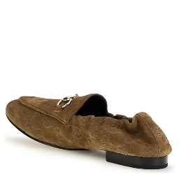 Brown Calf Leather Bos Taurus Slip-On Loafers
