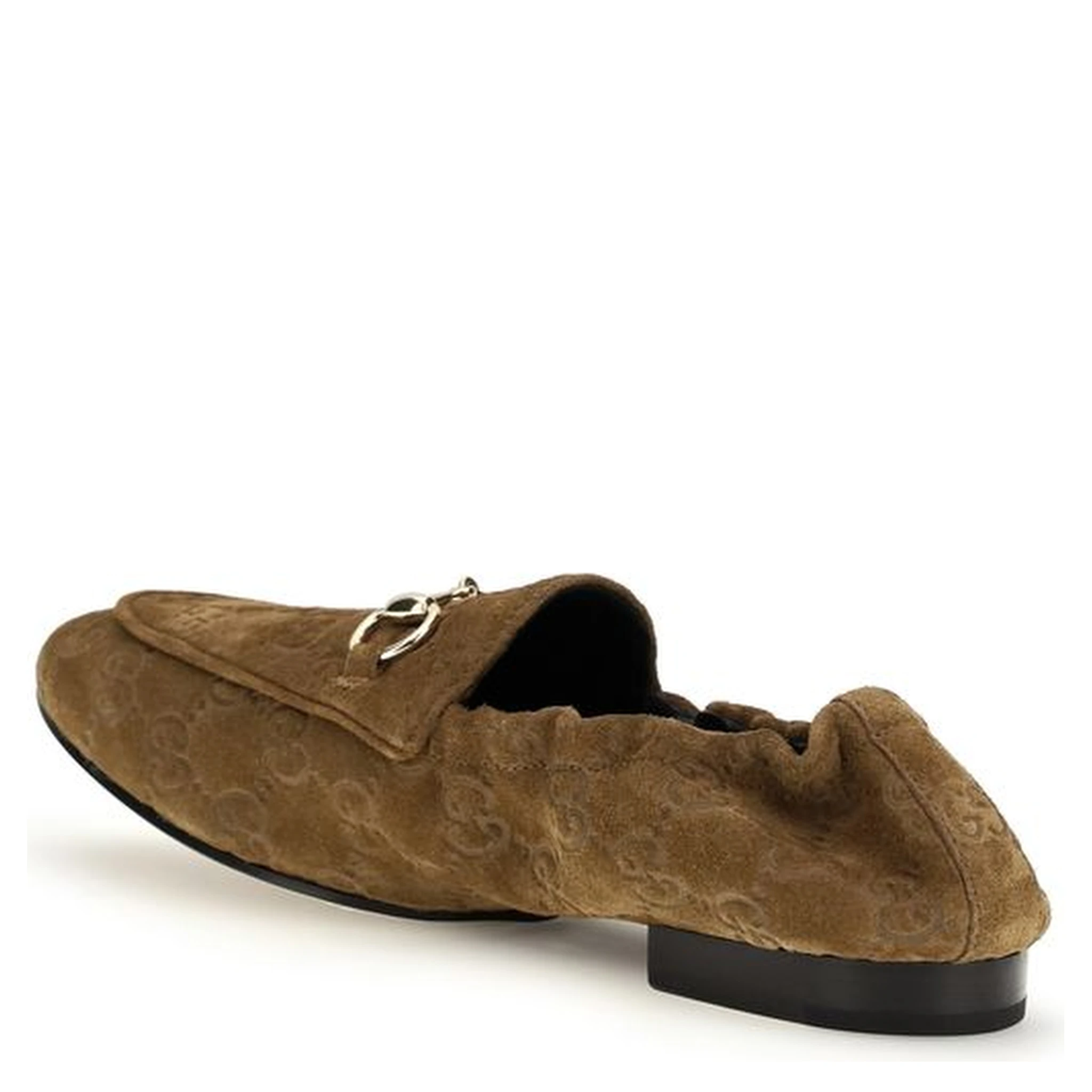 Brown Calf Leather Bos Taurus Slip-On Loafers