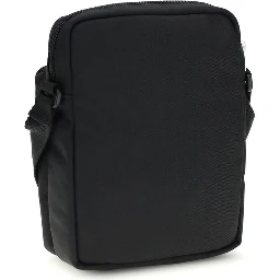 Black Polyamide Shoulder Bag