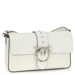White Leather Shoulder Bag