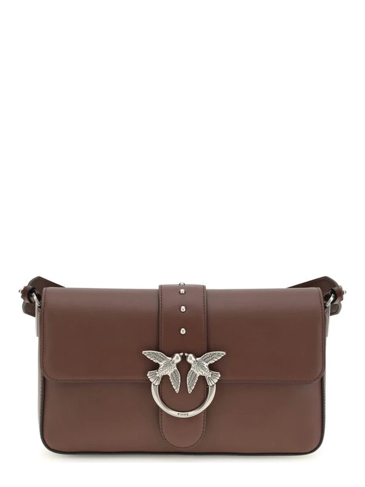 Brown Leather Shoulder Bag