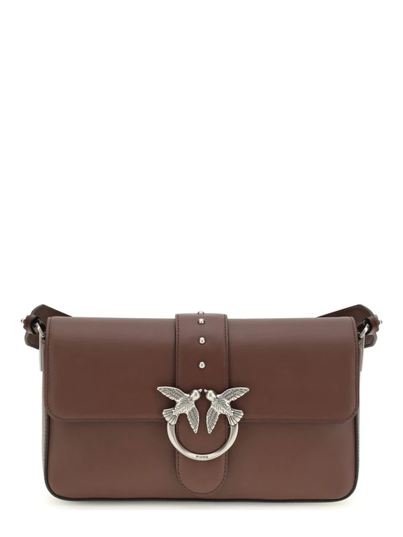 Brown Leather Shoulder Bag