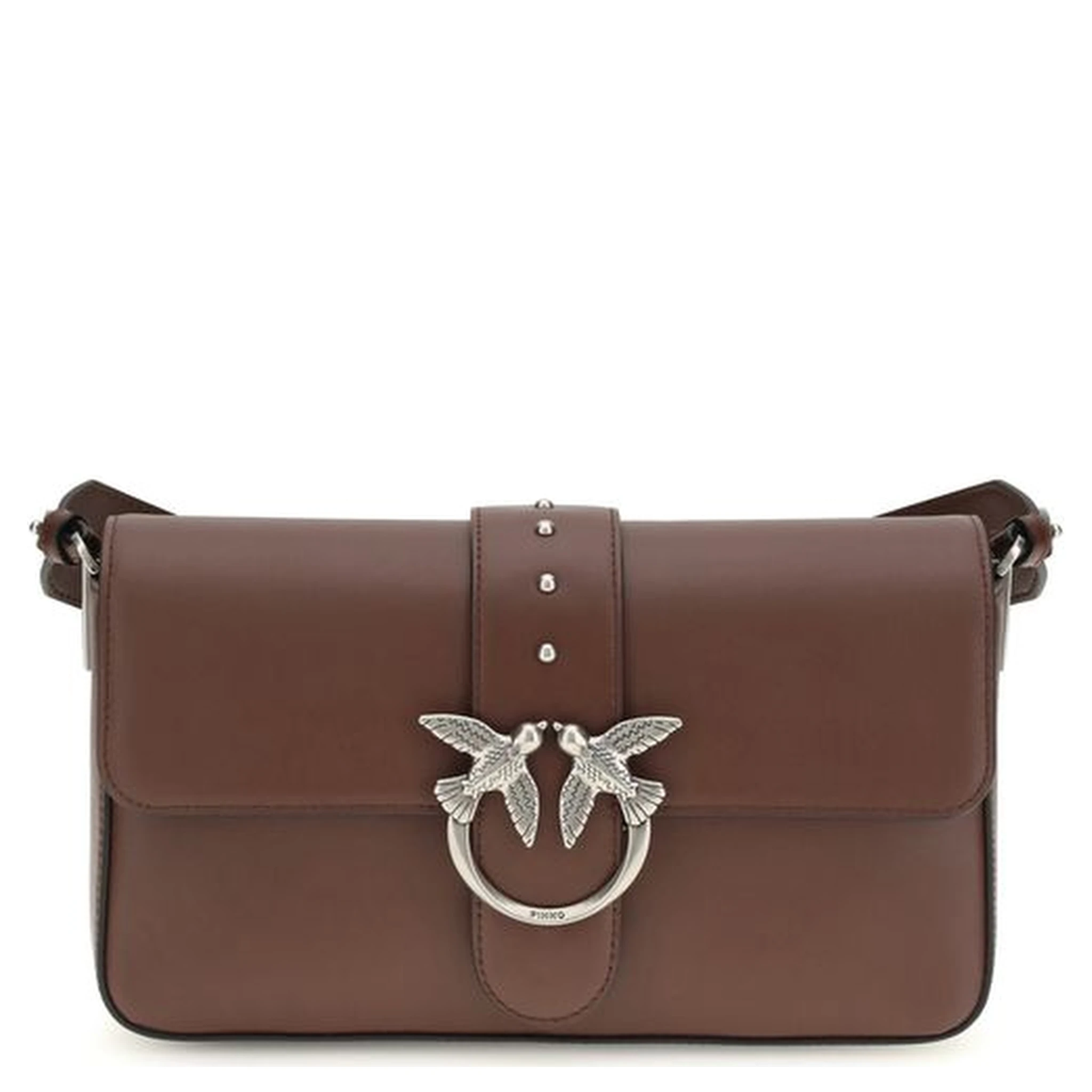 Brown Leather Shoulder Bag