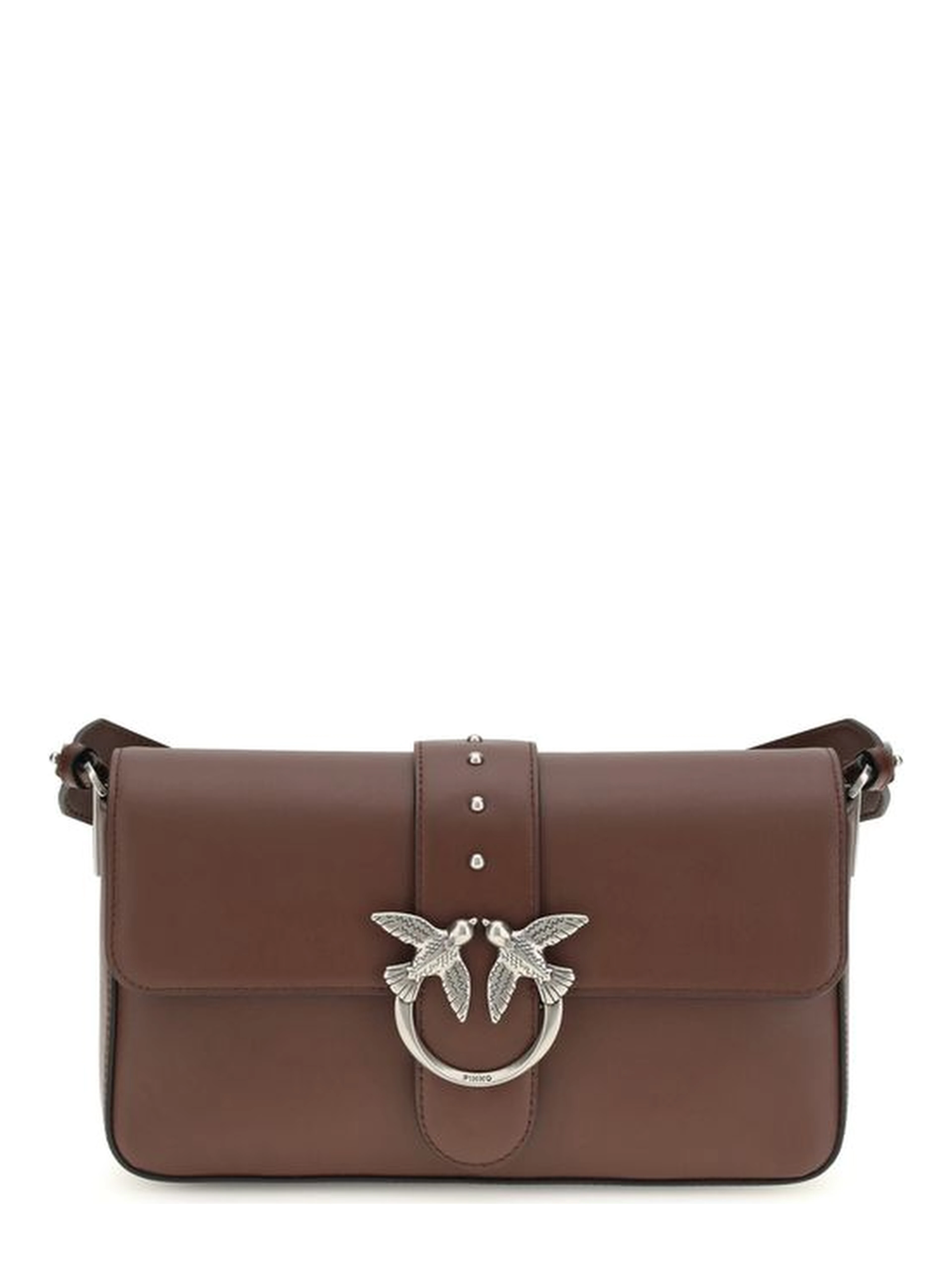 Brown Leather Shoulder Bag