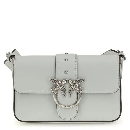 Gray Calf Leather Bos Taurus Shoulder Bag