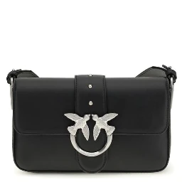 Black Calf Leather Bos Taurus Shoulder Bag