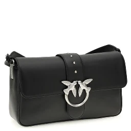 Black Leather Shoulder Bag
