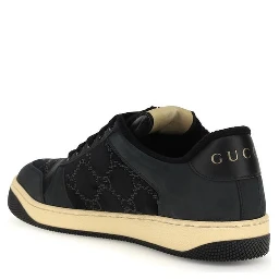 Blue Calf Leather Bos Taurus Athletic Sneakers