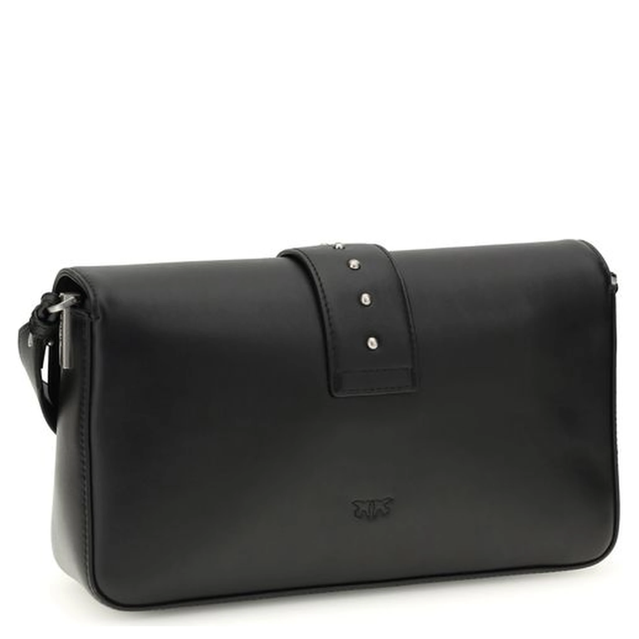 Black Leather Shoulder Bag