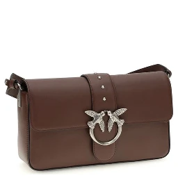Brown Leather Shoulder Bag