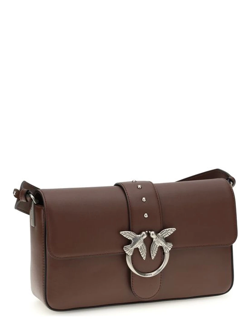 Brown Leather Shoulder Bag