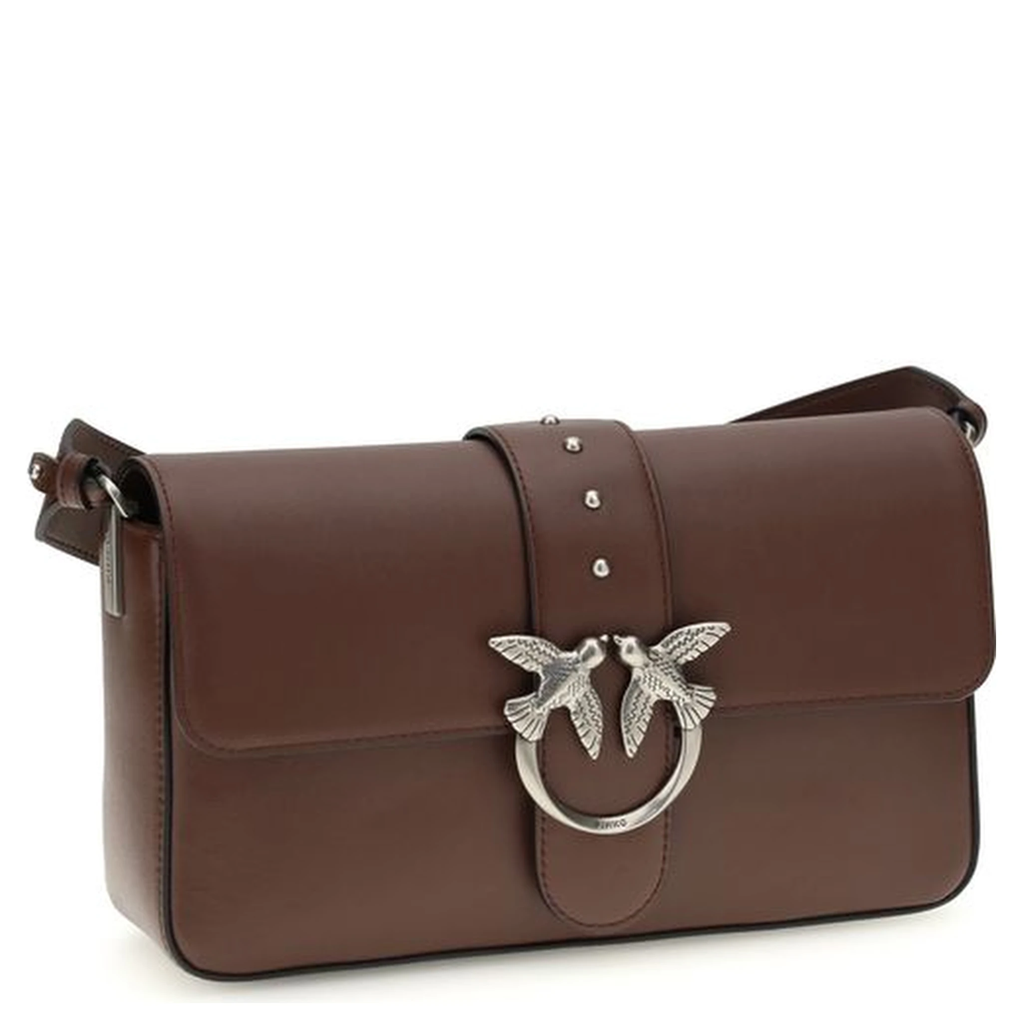 Brown Leather Shoulder Bag