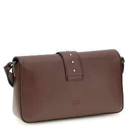 Brown Leather Shoulder Bag