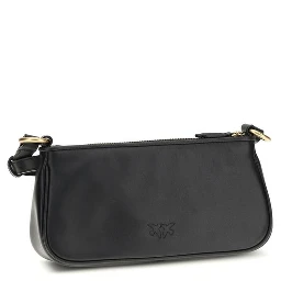 Black Calf Leather Bos Taurus Shoulder Bag