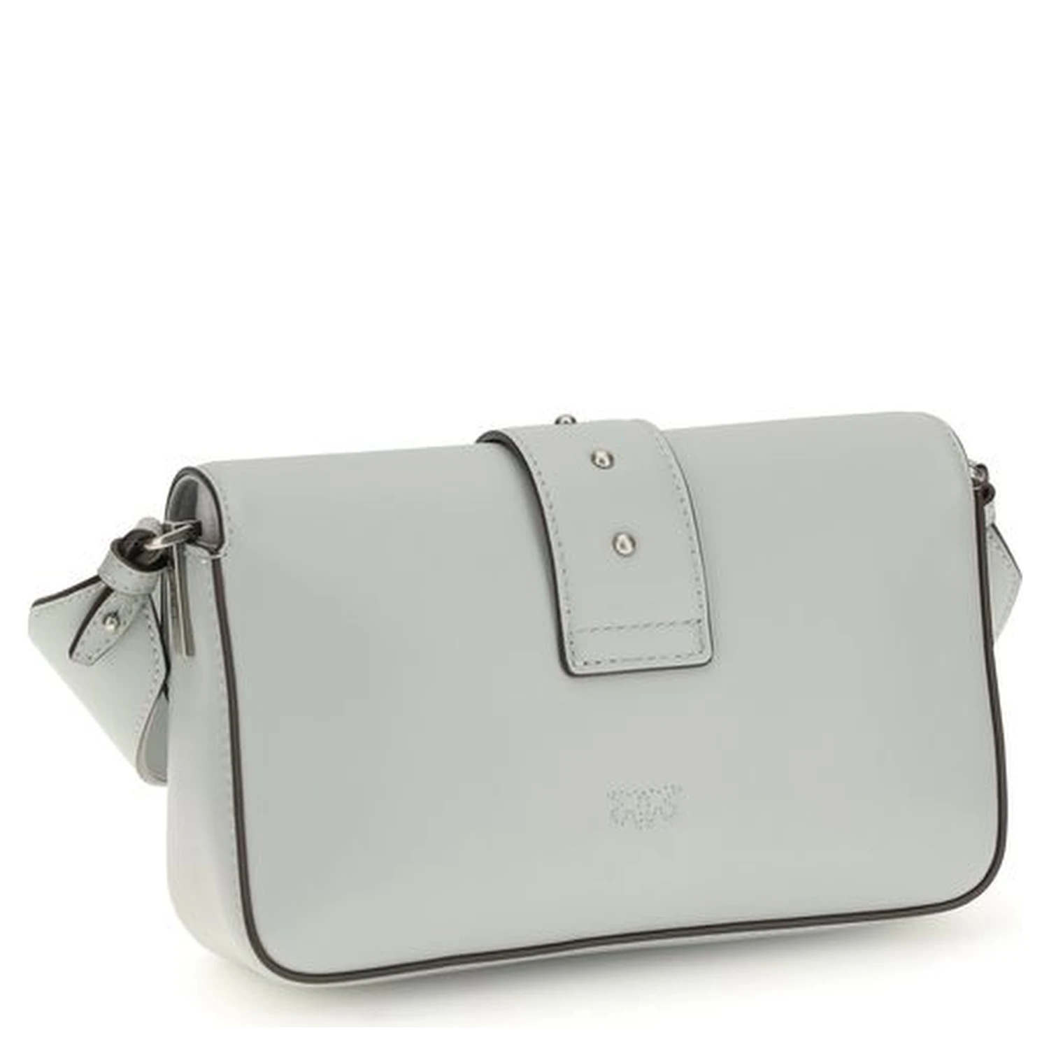Gray Calf Leather Bos Taurus Shoulder Bag