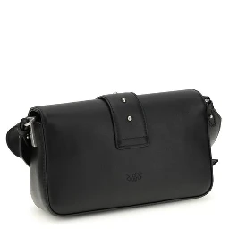 Black Calf Leather Bos Taurus Shoulder Bag