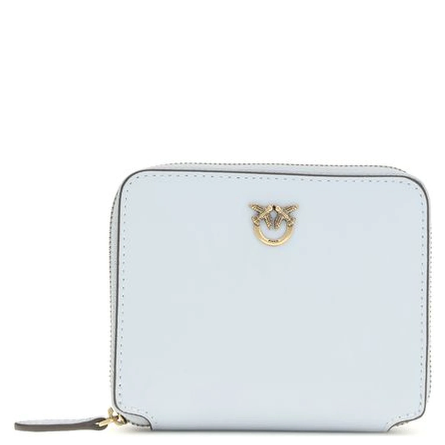 Light Blue Calf Leather Bos Taurus Wallet