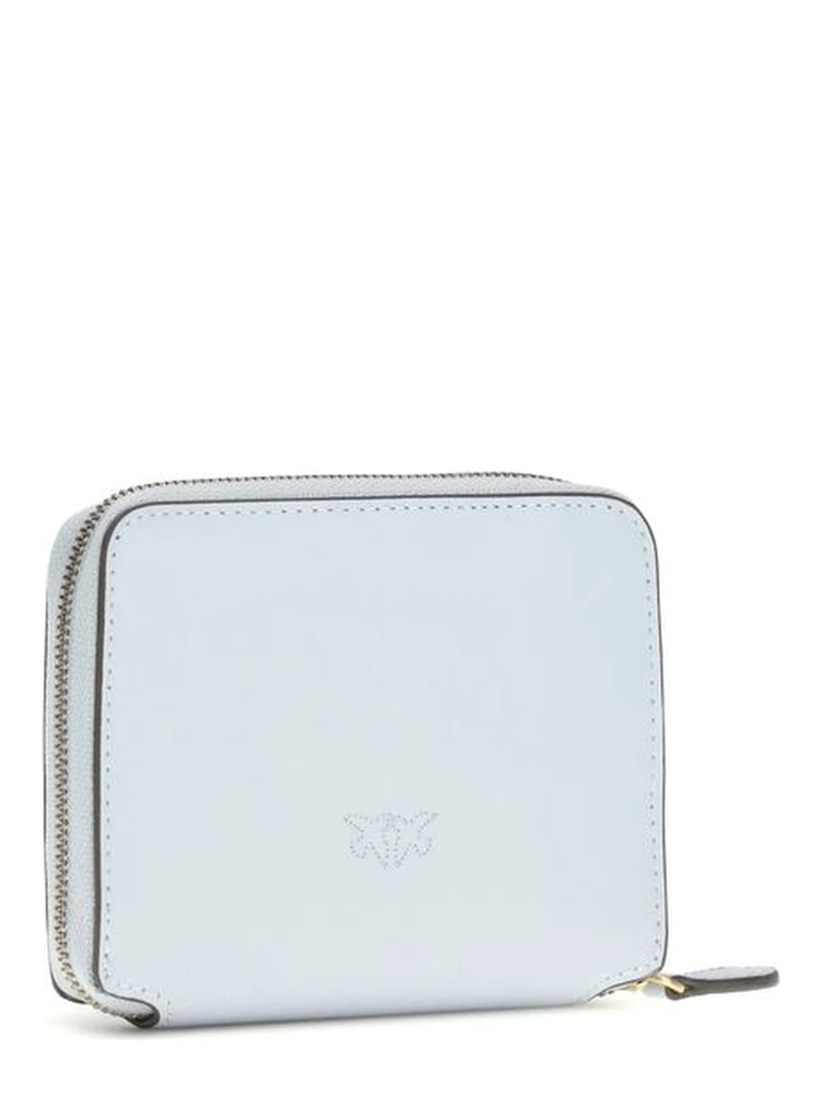 Light Blue Calf Leather Bos Taurus Wallet alternative
