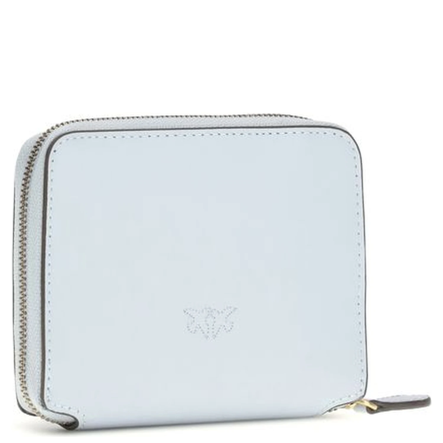 Light Blue Calf Leather Bos Taurus Wallet