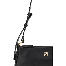 Black Calf Leather Bos Taurus Shoulder Bag