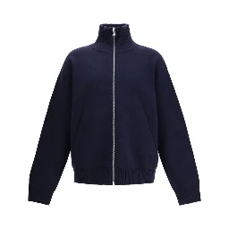 Blue Wool Sweatshirt